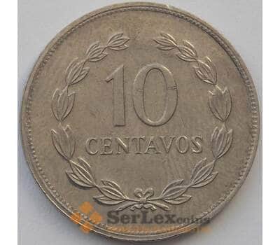 Монета Сальвадор 10 сентаво 1987 КМ155 aUNC (J05.19) арт. 16988