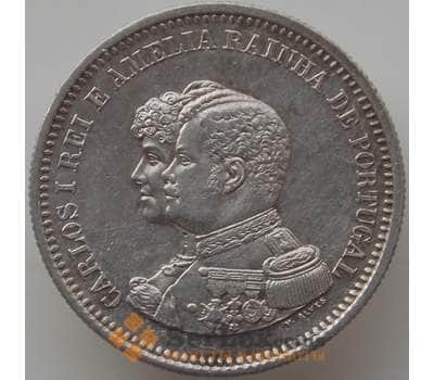 Монета Португалия 200 рейс 1898 КМ537 VF 400 лет открытия Индии арт. 12393