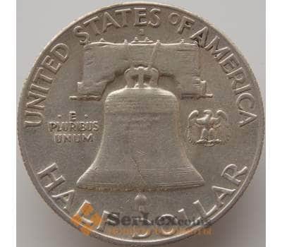 Монета США 1/2 доллара 1949 S КМ199 XF арт. 9309