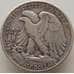 Монета США 1/2 доллара 1943 КМ142 VF арт. 9320
