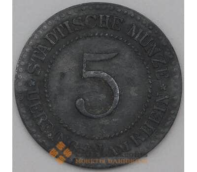 Германия Нотгельд 5 пфеннигов 1917 Вердинген  арт. 23214