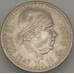 Монета Мексика 1 песо 1947 КМ456 XF Серебро (n17.19) арт. 19042