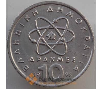 Монета Греция 10 драхм 1998 КМ132 aUNC арт. 14070