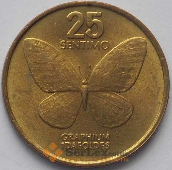 Филиппины 25 сантимов 1990 КМ241.1 aUNC (J05.19) арт. 16928