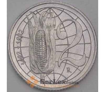 Сан-Марино монета 2 лиры 1992 КМ279 UNC Открытие Америки арт. 42317