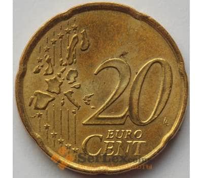 Монета Франция 20 евроцентов 2000 КМ1286 aUNC (J05.19) арт. 17105