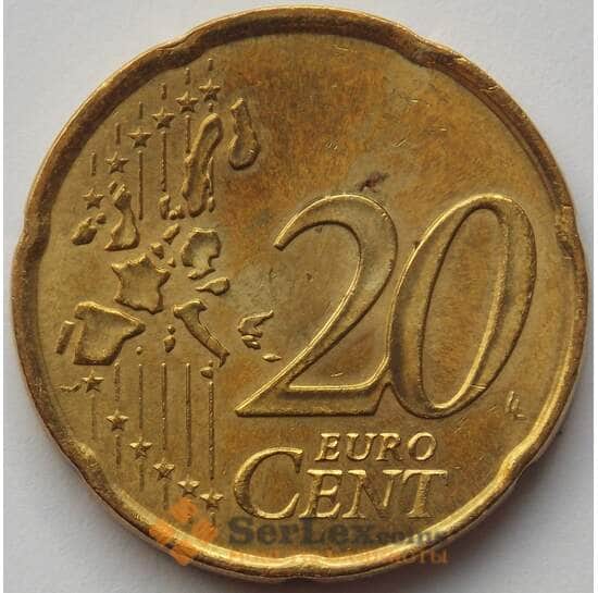 Франция 20 евроцентов 2000 КМ1286 aUNC (J05.19) арт. 17105