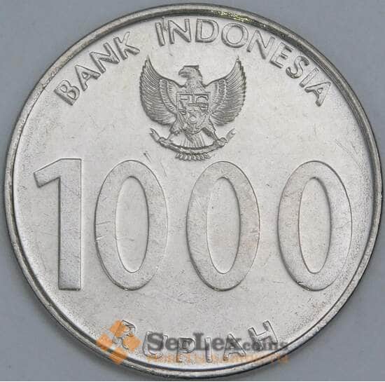Индонезия 1000 рупий 2010 КМ70 aUNC арт. 56639