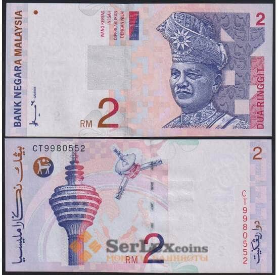 Малайзия банкнота 2 ринггит 1996 Р40а UNC арт. 48344
