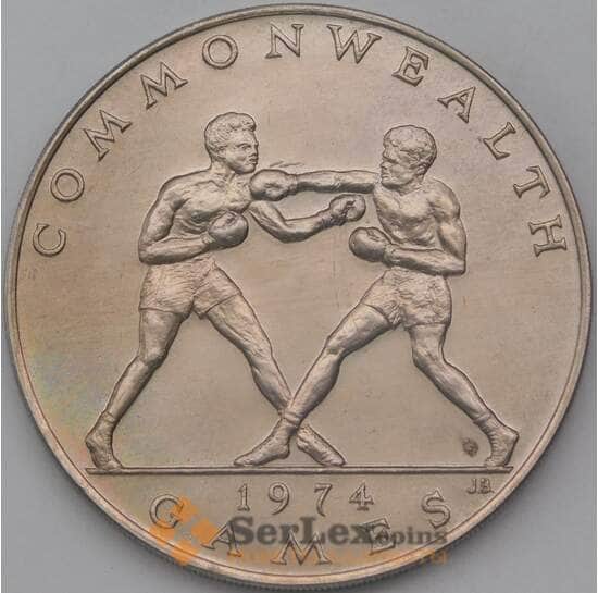 Самоа 1 тала 1974 КМ18 Х Игры Содружества Бокс арт. 26321