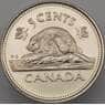 Канада 5 центов 2002 КМ446 UNC 50 лет правления (J05.19) арт. 18731
