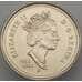Монета Канада 5 центов 2002 КМ446 UNC 50 лет правления (J05.19) арт. 18731