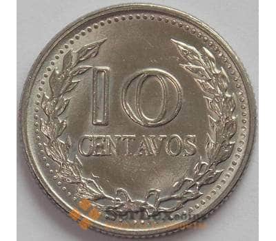 Монета Колумбия 10 сентаво 1973 КМ253 UNC (J05.19) арт. 17744