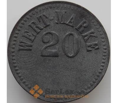 Германия платежный жетон 20 Wert-Marke XF арт. 11537