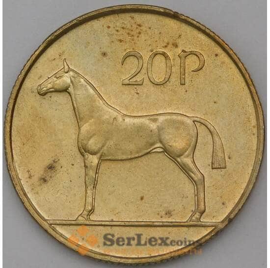 Ирландия 20 пенсов 1996 КМ25 AU арт. 25013
