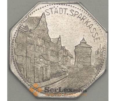 Германия Нюрнберг 20 пфеннигов 1921 Proof STADT SPARKASSE без облака (j05.19) арт. 21213