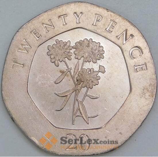 Гибралтар 20 пенсов 2015 UC3 XF арт. 40691