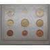 Монета Ватикан Набор Вакантный престол 1 цент - 2 евро (8 шт) 2005 в буклете арт. 28086