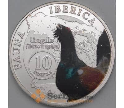 Перехиль Иберика10 песет 2017 UNUSUAL Тетерев арт. 26365
