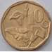 Монета Южная Африка ЮАР 10 центов 1991 КМ135 UNC (J05.19) арт. 15623