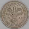 Нигерия 1 шиллинг 1959 КМ5 UNC арт. 54184