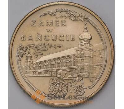 Монета Польша 20000 злотых 1993 Y244 UNC Замок в Ланкусе арт. 36645