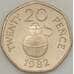 Монета Гернси 20 пенсов 1982 UNC (n17.19) арт. 21127
