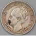 Монета Нидерланды 10 центов 1938 КМ163 VF арт. 28202