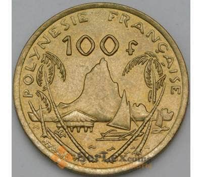 Монета Французская Полинезия 100 франков 2011 КМ14а UNC арт. 38534