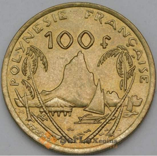 Французская Полинезия 100 франков 2011 КМ14а UNC арт. 38534