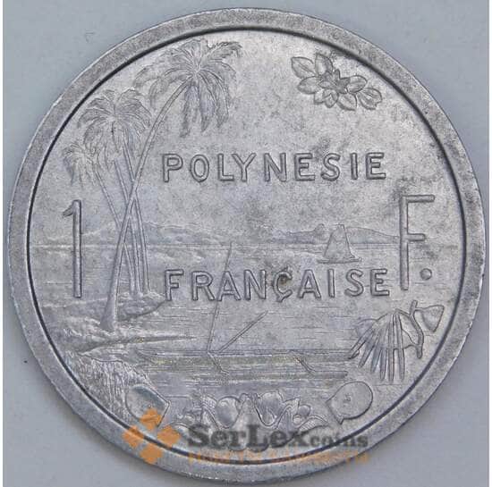 Французская Полинезия 1 франк 1981 КМ11 AU арт. 57316 Французская Полинезия 1 франк 1981 КМ11 AU арт. 57316