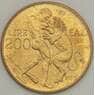 Сан-Марино 200 лир 1979 UNC (n17.19) арт. 21371