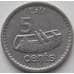 Монета Фиджи 5 центов 2012 КМ332 XF арт. 9206