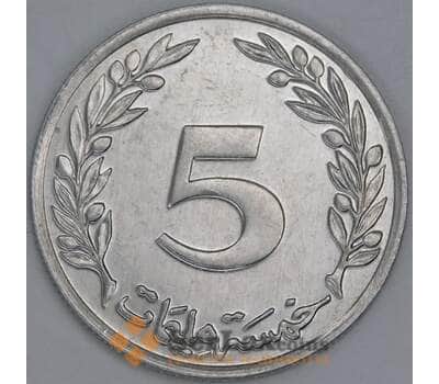 Тунис 5 миллимов 1997 КМ348 UNC  арт. 55226