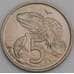 Новая Зеландия 5 центов 1971 КМ34 BU арт. 46615