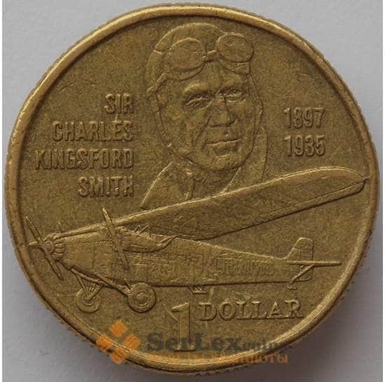 Австралия 1 доллар 1997 КМ327 VF Чарльз Кингсфорд Смит (J05.19) арт. 17136