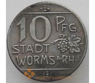 Германия Нотгельд 10 пфеннигов 1918 Вормс (J05.19) арт. 16552