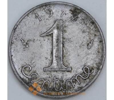 Франция 1 сантим 1978 КМ928  арт. 57398