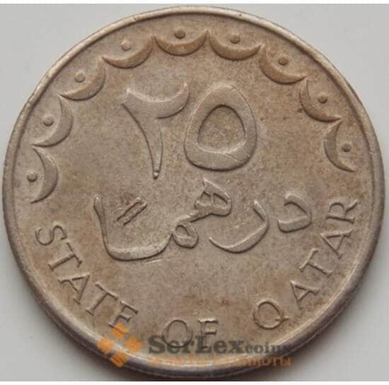 Катар 25 дирхам 1973 КМ4 VF арт. 8008