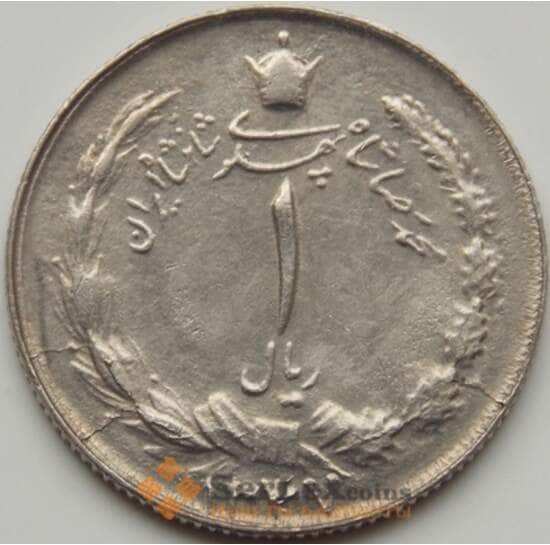 Иран 1 риал 1968 КМ1171 VF арт. 8012