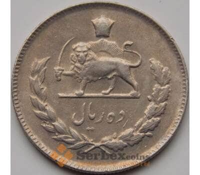 Монета Иран 10 риалов 1966-1973 КМ1178 VF арт. 8013