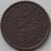 Монета Нидерланды 1/2 цента 1934 КМ138 XF арт. 12321