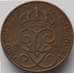 Монета Швеция 5 эре 1940 КМ779.2 VF (J05.19) арт. 16734