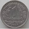 Германия 1 рейхсмарка 1934 D КМ78 XF арт. 12160