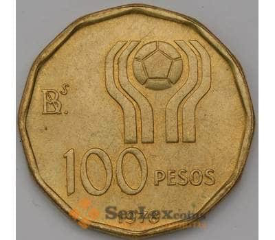 Монета Аргентина 100 песо 1978 КМ77 UNC Футбол. Чемпионат мира арт. 38444