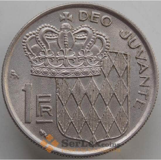 Монако 1 франк 1960 КМ140 AU арт. 14607
