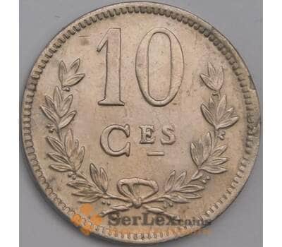 Монета Люксембург 10 сантимов 1924 КМ34 XF арт. 39198