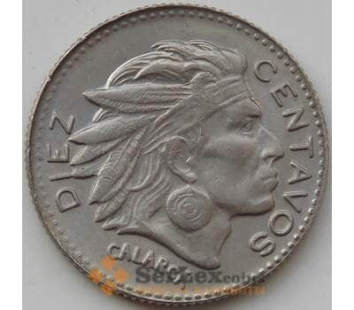 Монета Колумбия 10 cентаво 1964 КМ212 aUNC арт. 14171