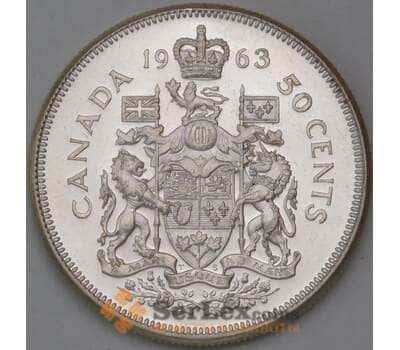 Монета Канада 50 центов 1963 BU арт. 30733