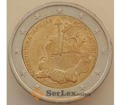 Монета Португалия 2 евро 2014 Фермерские хозяйства UNC (НВВ) арт. 13367
